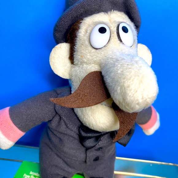 FROSTY THE SNOWMAN VTG 90’s PROFESSOR HINKLE COLLECTIBLE CVS PLUSH 7” w/TAG - Picture 4 of 9